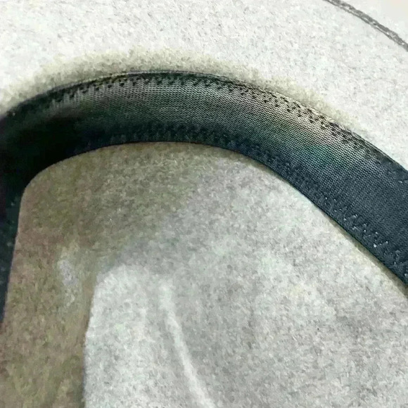 Women’s Wool Blend Fedora Big Brim With Belted Detail - Picture 5 of 7